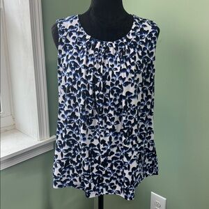 Calvin Klein floral blouse 2X